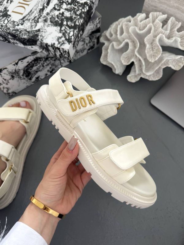 Dior Sandals Premium White 39