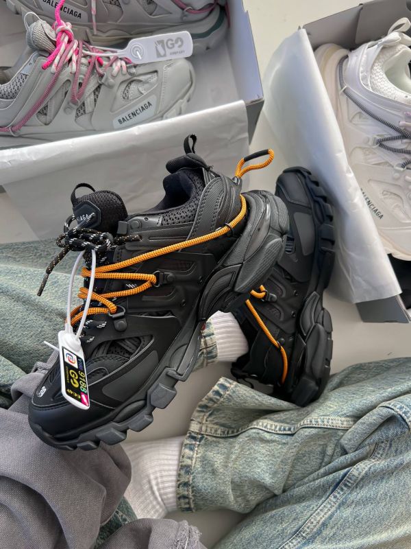 Balenciaga Track Trail Laces WMNS Black/Pink 36