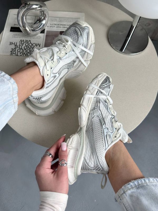 3XL Silver/ White 39