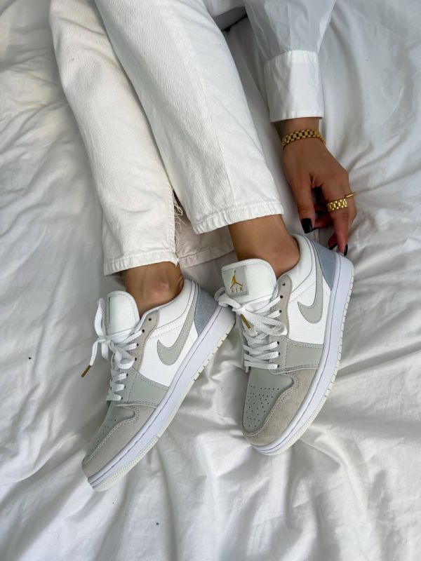 Jordan 1 Low Grey/Blue 41