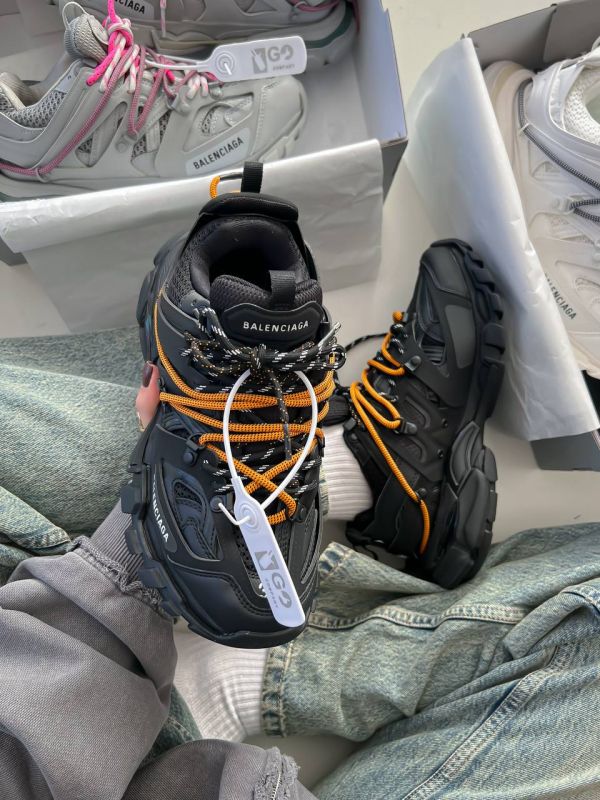 Balenciaga Track Trail Laces WMNS Black/Pink 36