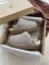 Lanah Clog Brown Grey Platform 36