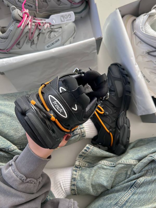 Balenciaga Track Trail Laces WMNS Black/Pink 36