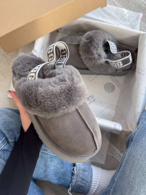 Funkette Slipper Platform Grey 36