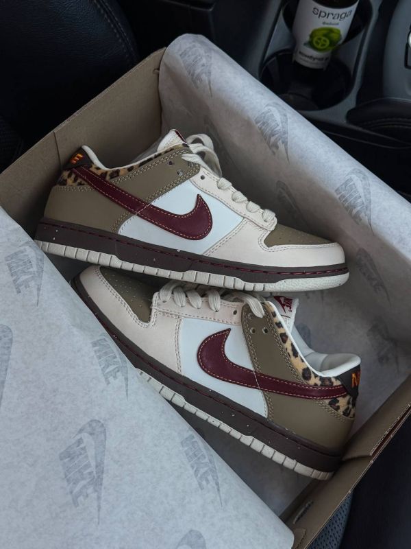 Dunk Low "Khaki Leopard " 36