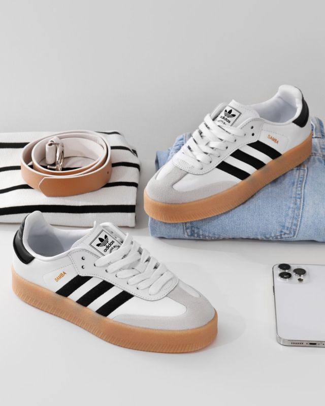 Samba Platform Black/White 37