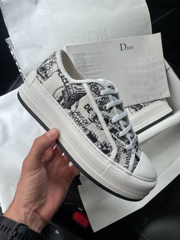 Walk-N Dior Platform White/Black Premium 37