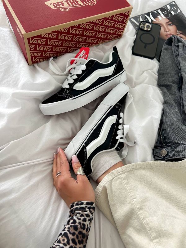 KNU OLD SKOOL BLACK / WHITE premium 38