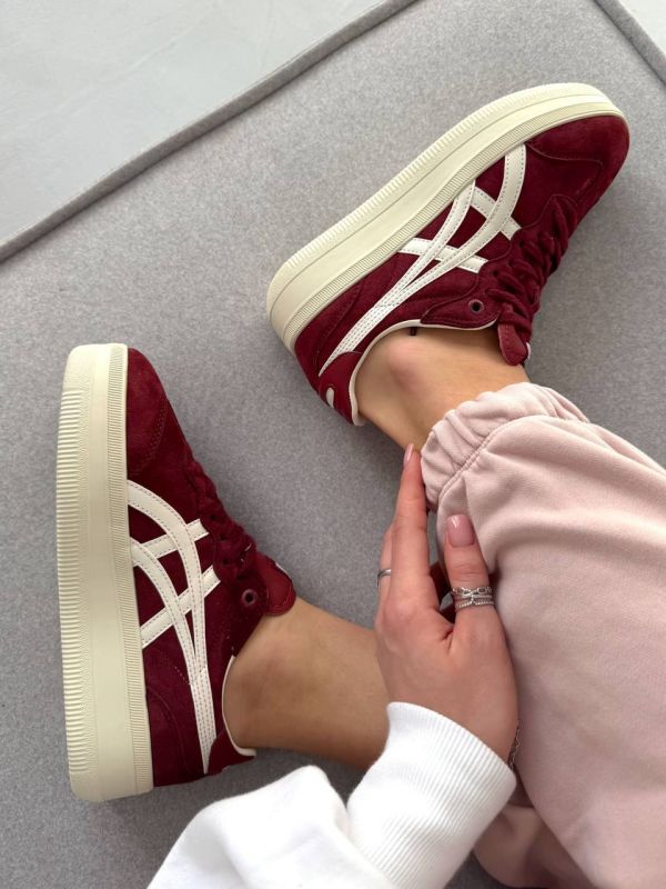 Onitsuka Tiger  Token Platform Burgundy 36