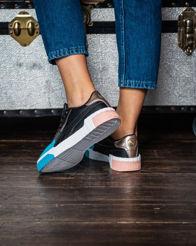 Puma Cali Remix Black Blue 36