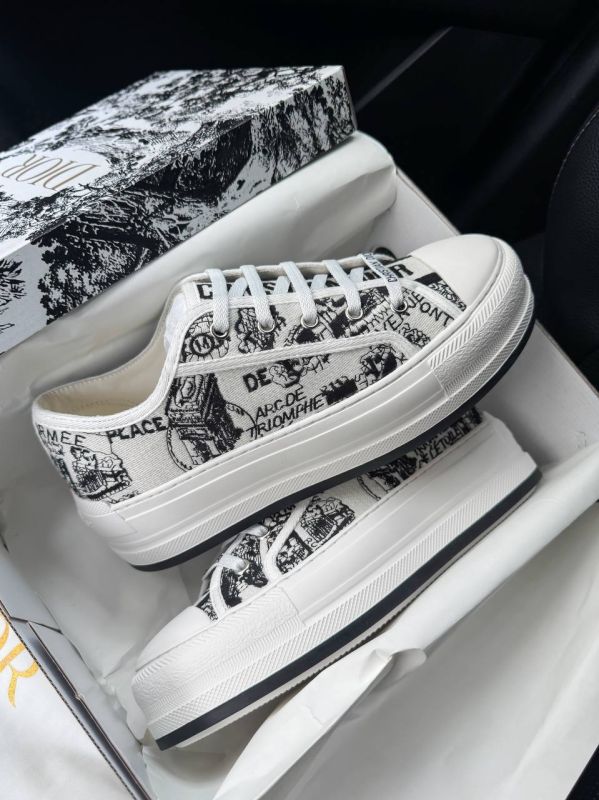 Walk-N Dior Platform White/Black Premium 37