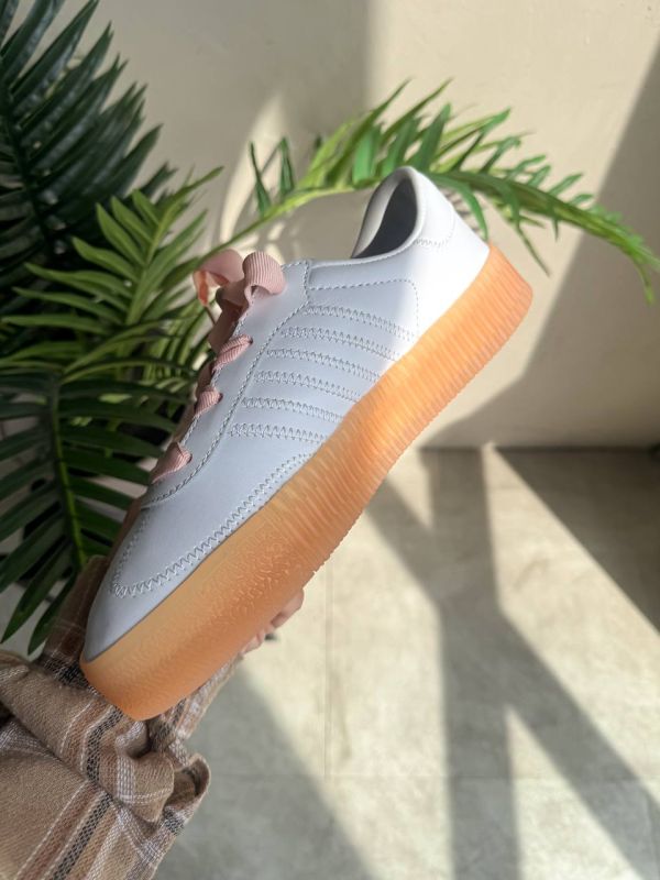 Samba Platform  White 36