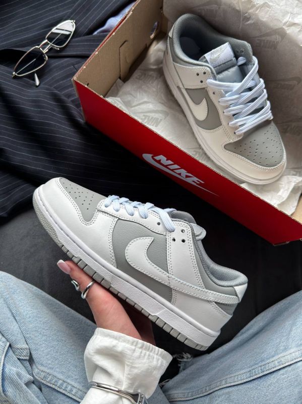 Dunk Low White/Grey 36