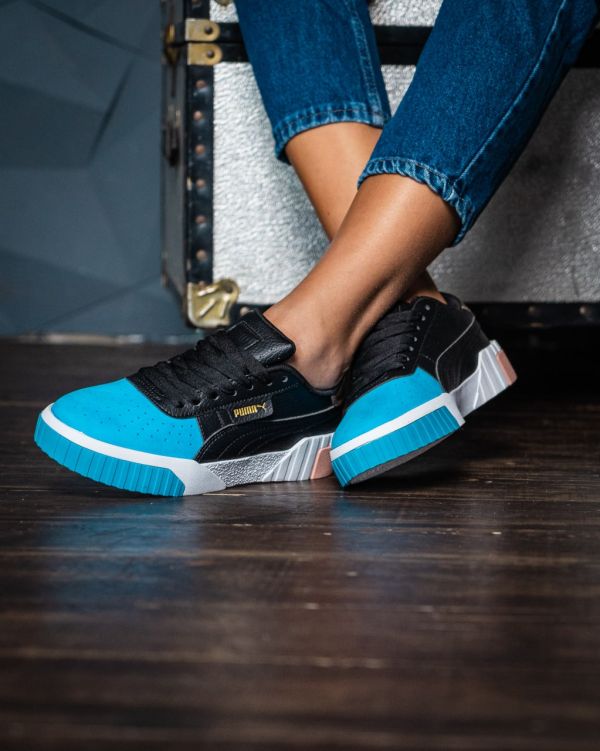 Puma Cali Remix Black Blue 36