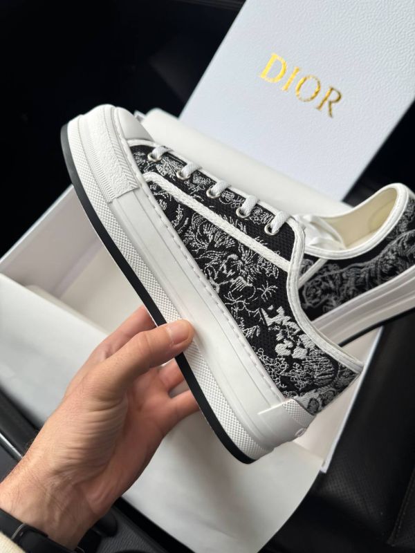 Walk-N Dior Platform Black/White  Premium 39