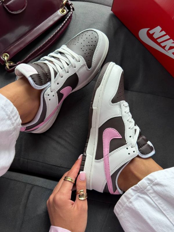 Dunk Low Pink/Brown 36