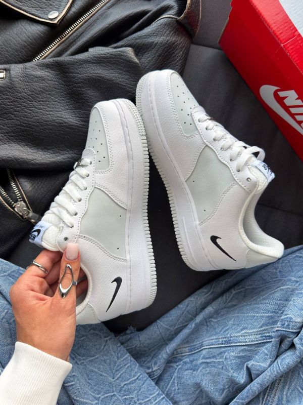 Air Force 1 Low White Light Smoke Grey 36