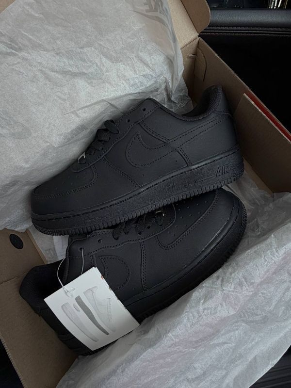 Air Force 1 Low  Black Premium 36