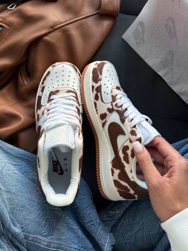Air Force 1 Cow Print Field 36