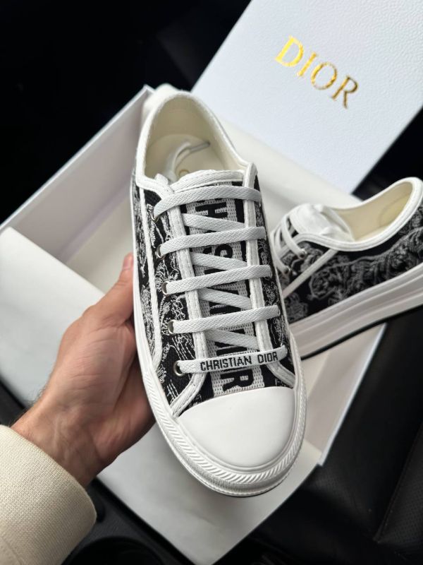 Walk-N Dior Platform Black/White  Premium 39