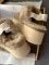 Funkette Slipper Platform Light Brown 37