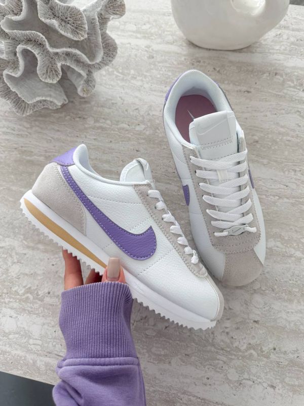 Cortez White/Violet 38