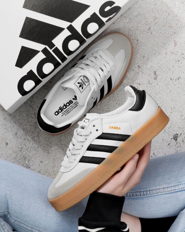 Samba Platform Black/White 37