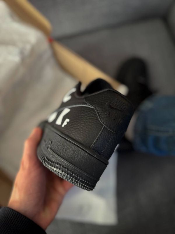 Air Force 1 СOMME des GARCONS Black 40
