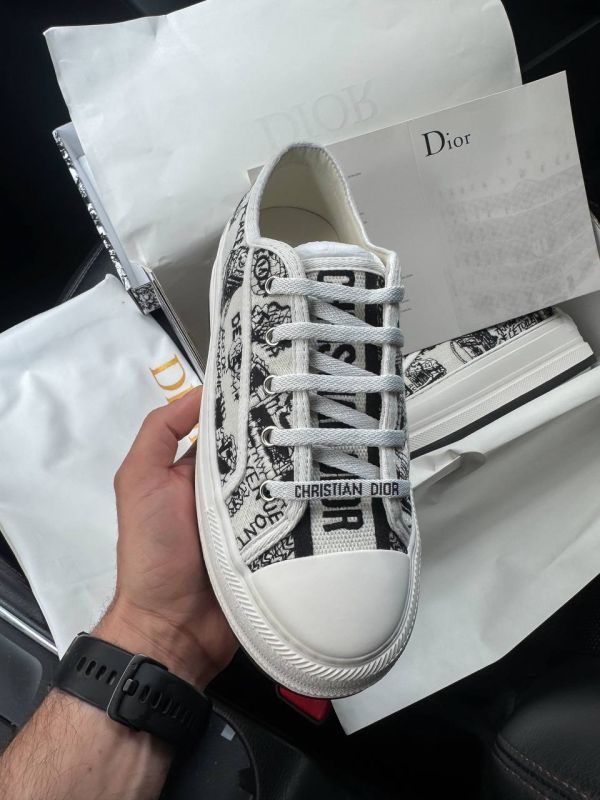 Walk-N Dior Platform White/Black Premium 37