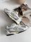 204L White/Metallic/Beige 36