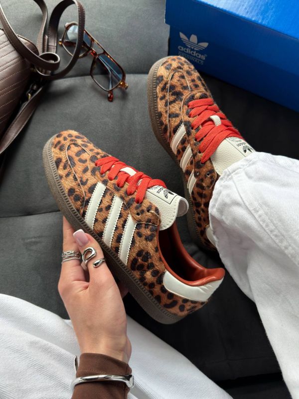 Samba OG Preloved Red Leopard 36