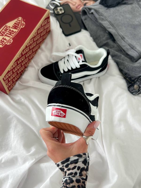 KNU OLD SKOOL BLACK / WHITE premium 38