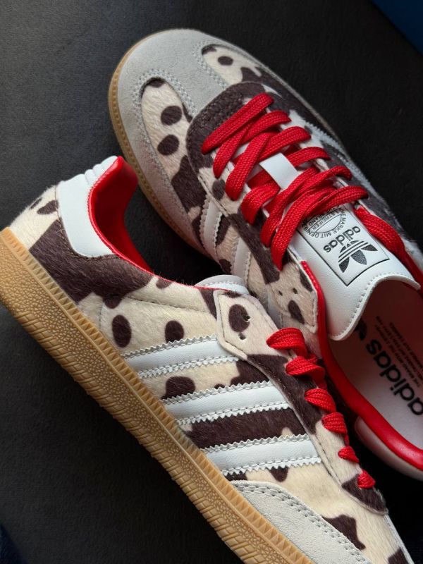 Samba OG Cow Print Beige/Black 36