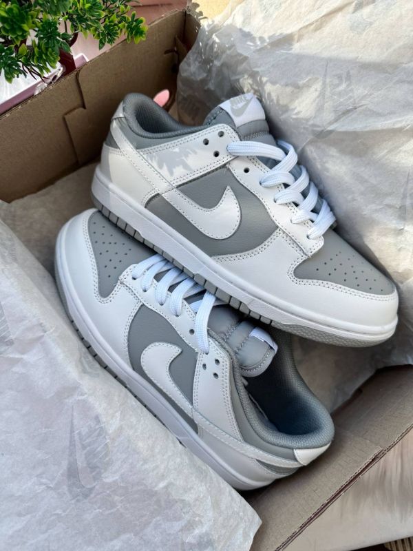 Dunk Low White/Grey 36