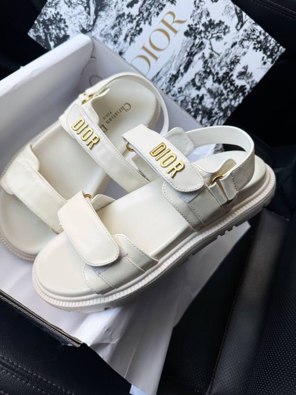 Dior Sandals Premium White 39