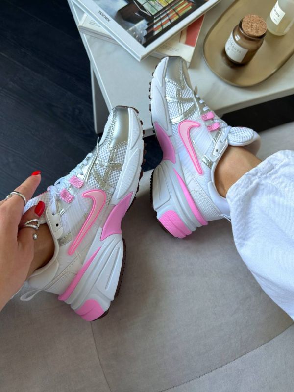 V2k  Run Silver/Pink/White 39