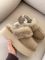 Funkette Slipper Platform Light Brown 37