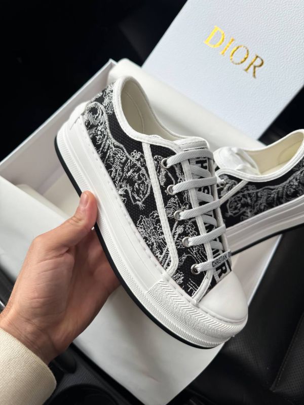 Walk-N Dior Platform Black/White  Premium 39