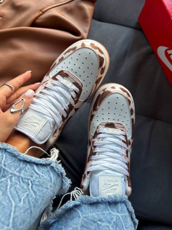 Air Force 1 Cow Print Field 36