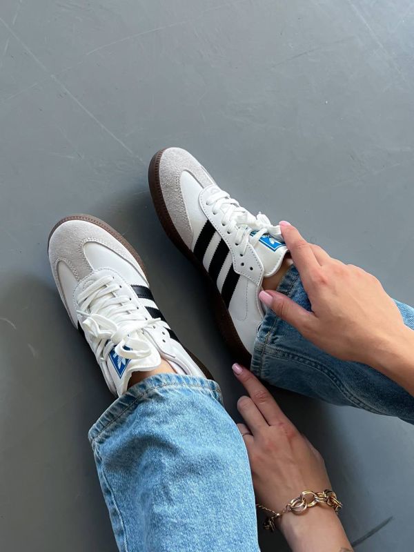 Samba White/Black 37