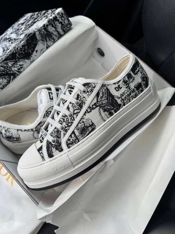 Walk-N Dior Platform White/Black Premium 37
