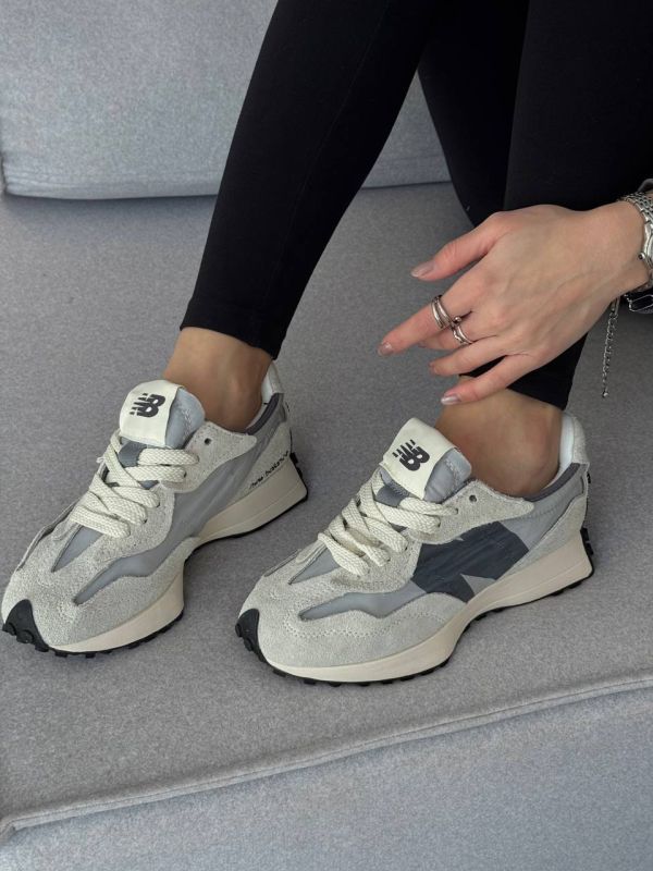 327 Grey/Black 36